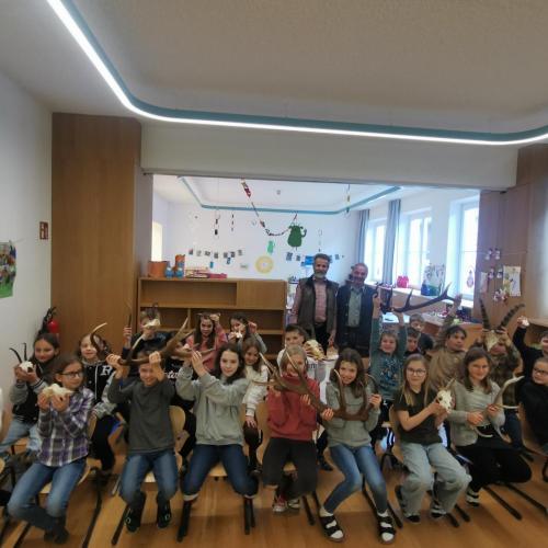 Jäger in der Schule